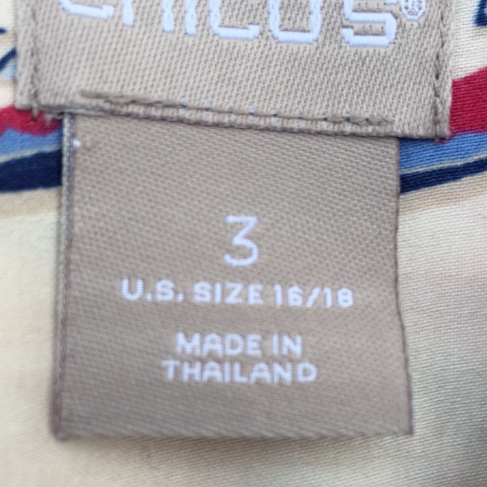 Multi-colored Chico’s blouse - Picture 5 of 6